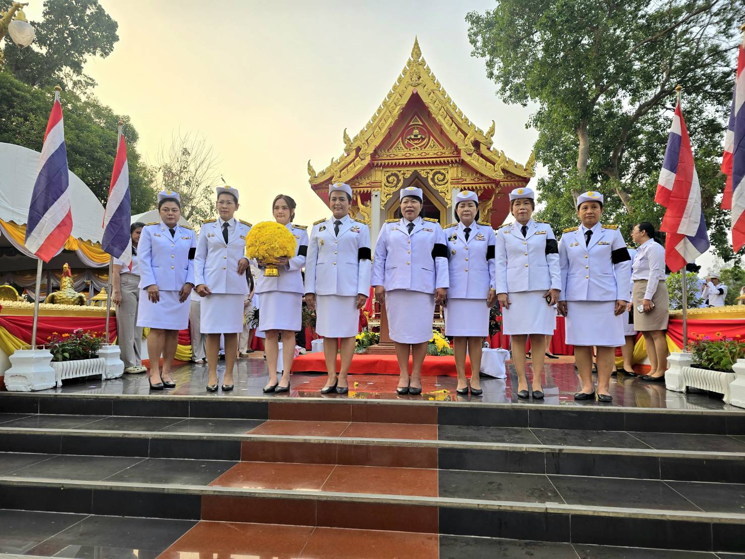 title - วันที่ 17 มกราคม 2569 นายวิทูล ปฏิรูปที่ดินจังหวัดปราจีนบุรี มอบหมายให้ ข้าราชการ  และเจ้าหน้าที่ ส.ป.ก.ปราจีนบุรี เข้าร่วมพิธี วางพานพุ่มถวายสักการะ พระบรมรูปพ่อขุนรามคําแหง เนื่องในวันพ่อขุนรามคําแหงมหาราช